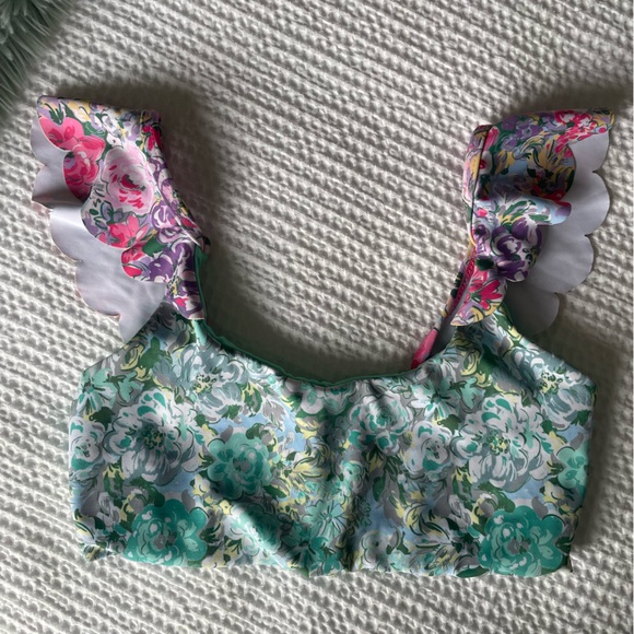 Beach Riot Sport Audrey Floral Sports Bra Top - Picture 4 of 8